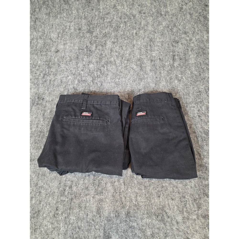 Dickies Mens 36x29 Cargo Pants Lot of 2 Black Relaxed Utility Work Trousers